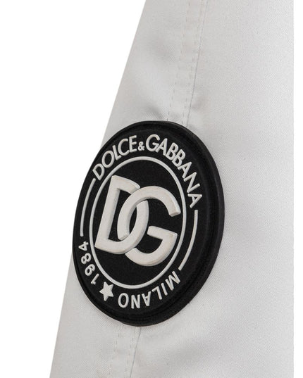 Dolce & Gabbana Beige Polyester Jackets & Coat