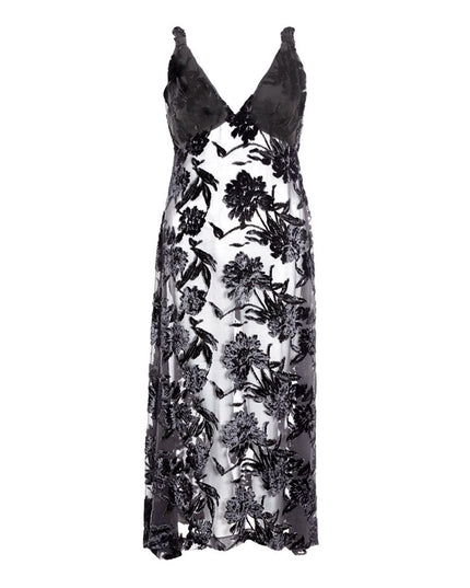 Lardini Elegant Black Viscose Dress