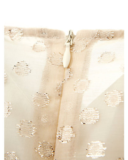 Lardini Beige Cotton Elegance Dress