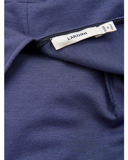 Lardini Blue Viscose Casual Dress