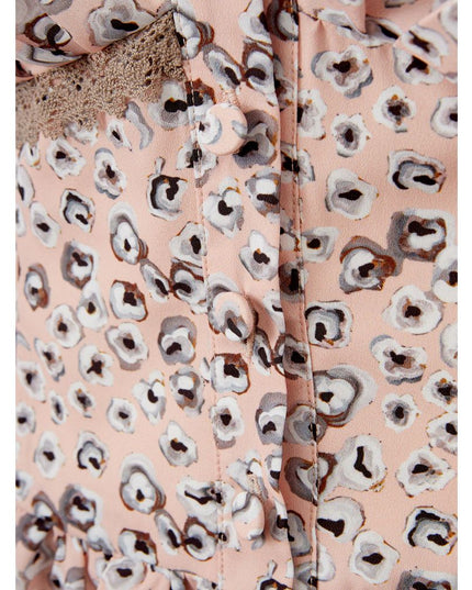 Lardini Elegant Pink Acetate Dress for Evening Elegance