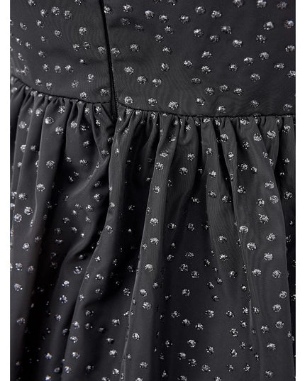 Lardini Elegant Black Polyethylene Dress