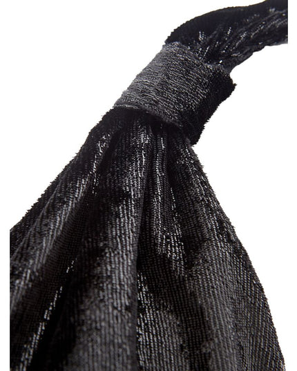 Lardini Elegant Polyester Black Dress