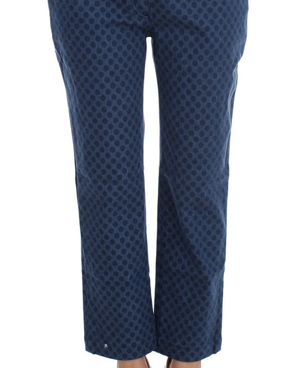 Dolce & Gabbana Polka Dotted Stretch Capri Jeans