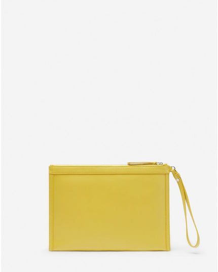 Lanvin "Yellow Leather Men Wallet"
