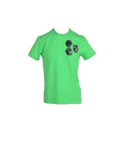 Bikkembergs Green Cotton T-Shirt