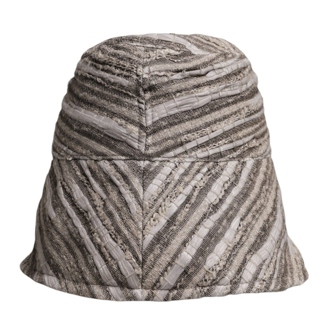 Dolce & Gabbana Multicolor Stripes Cotton Bucket Cap