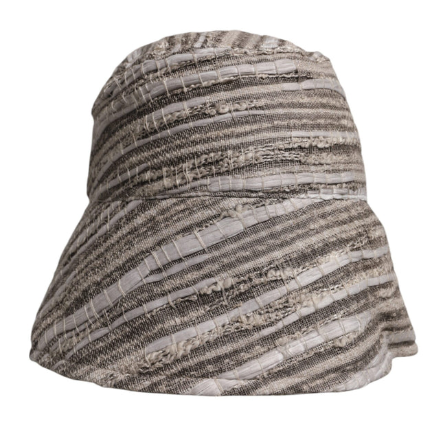 Dolce & Gabbana Multicolor Stripes Cotton Bucket Cap