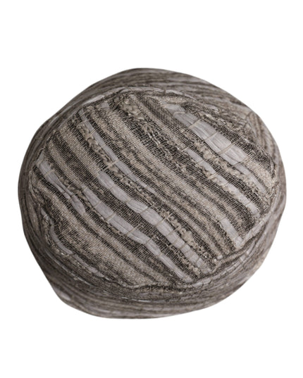 Dolce & Gabbana Multicolor Stripes Cotton Bucket Cap