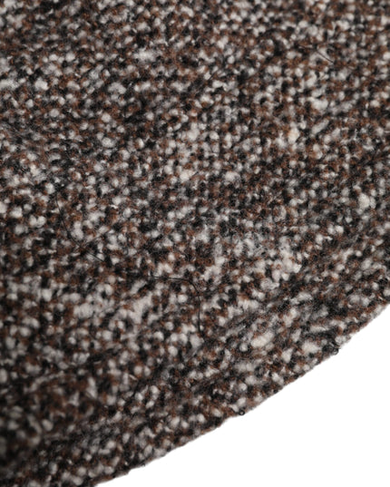 Dolce & Gabbana Brown Alpaca Wool Woven Bucket Hat