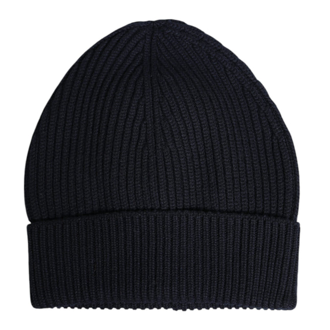 Dolce & Gabbana Black Cashmere Knitted Winter Beanie Hat