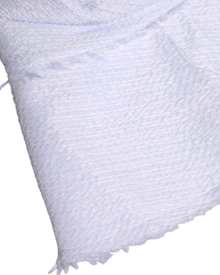 Dolce & Gabbana White Polyester Wide Brim Bucket Hat