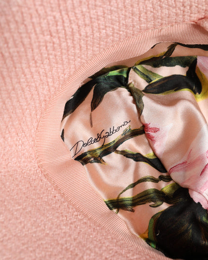 Dolce & Gabbana Pink Cotton Wide Brim Bucket Hat