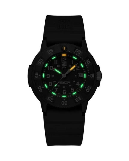 Luminox Black Rubber Sport Watch