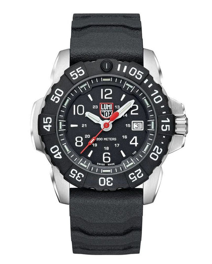 Luminox Black Rubber Sport Watch