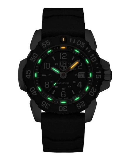 Luminox Black Rubber Sport Watch