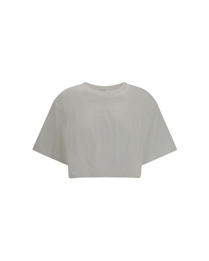 PINKO White Cotton T-Shirt
