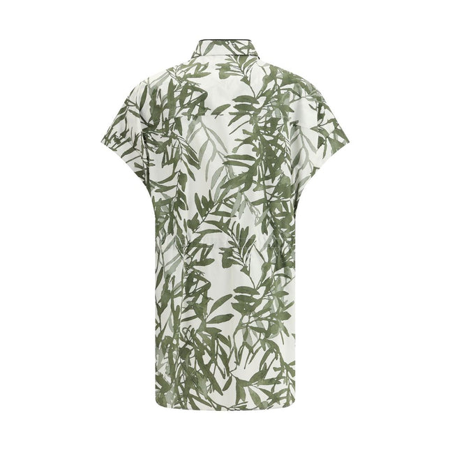 Brunello Cucinelli Multicolor Cotton Pattern Shirt