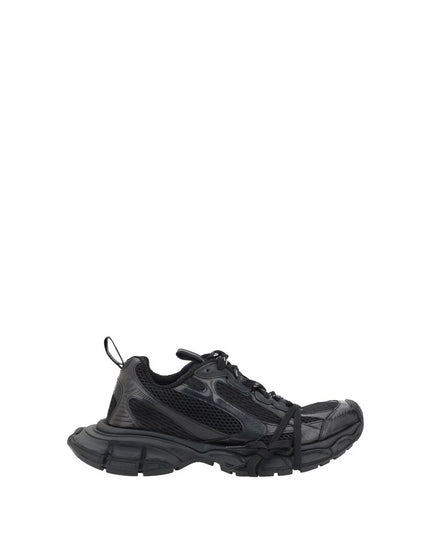 Balenciaga Black Rubber Athletic Sneakers