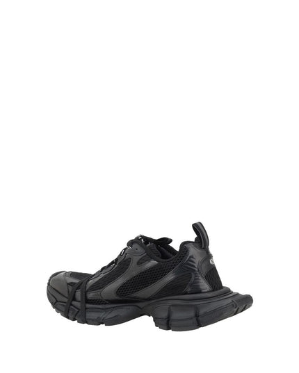 Balenciaga Black Rubber Athletic Sneakers
