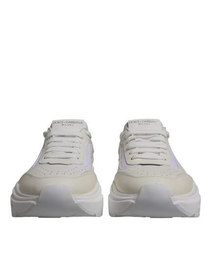 Dolce & Gabbana White Daymaster Low Top Sneakers Shoes