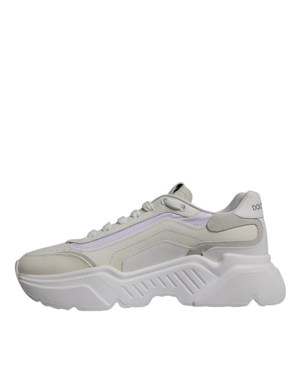Dolce & Gabbana White Daymaster Low Top Sneakers Shoes