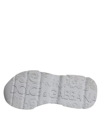 Dolce & Gabbana White Daymaster Low Top Sneakers Shoes