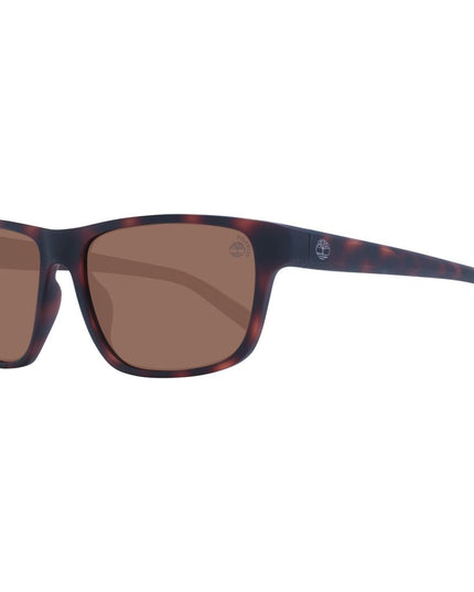 Timberland Brown Plastic Sunglasses