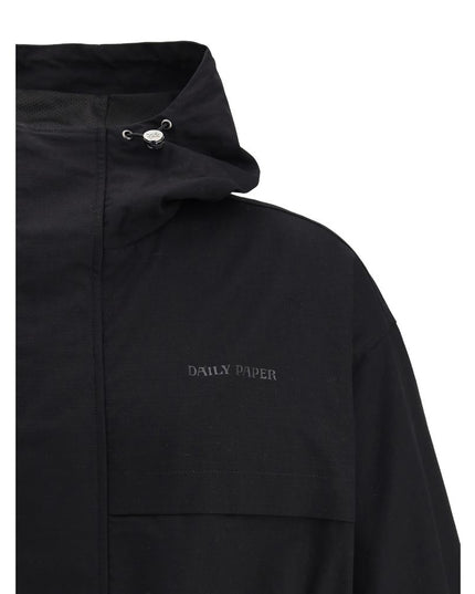 Daily Paper Black Cotton Shell Jacket
