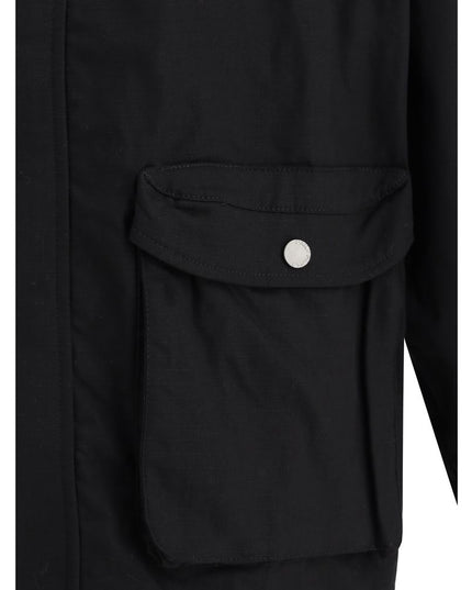 Daily Paper Black Cotton Shell Jacket