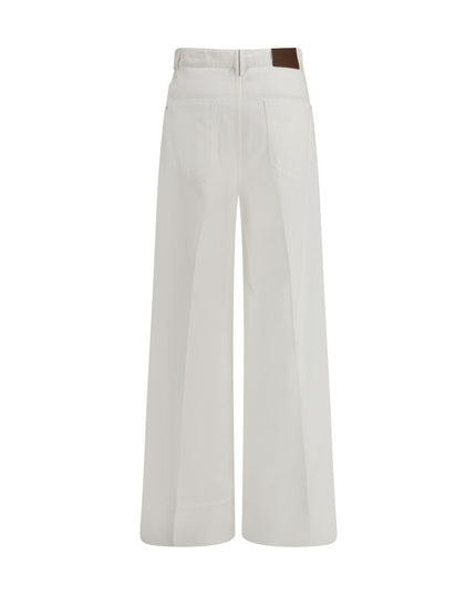 Brunello Cucinelli Wide-leg Jeans