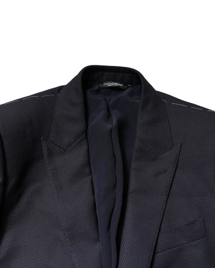 Dolce & Gabbana Black Fantasy MARTINI 3 Piece Formal Suit