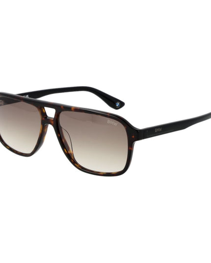 BMW Brown Acetate Sunglasses