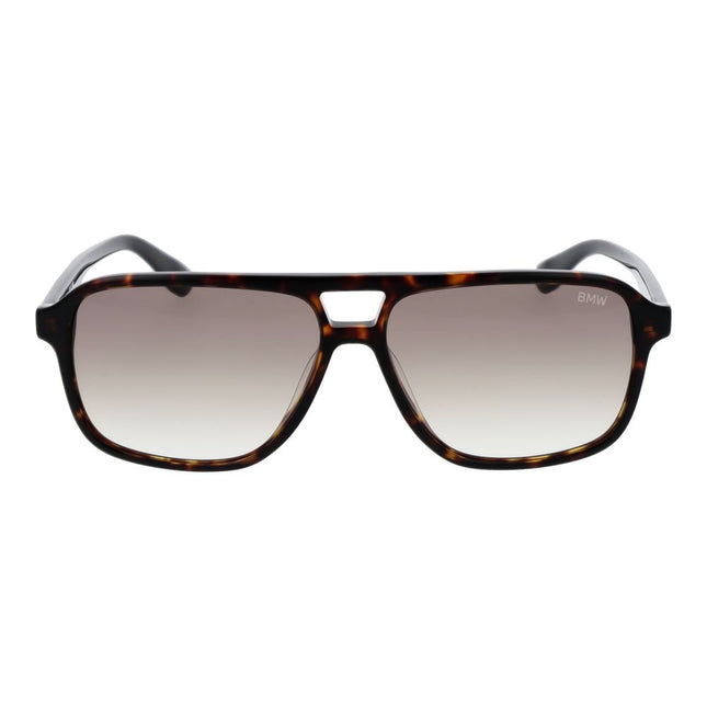 BMW Brown Acetate Sunglasses