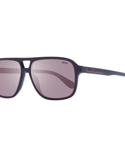 BMW Burgundy Acetate Sunglasses