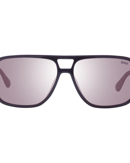 BMW Burgundy Acetate Sunglasses