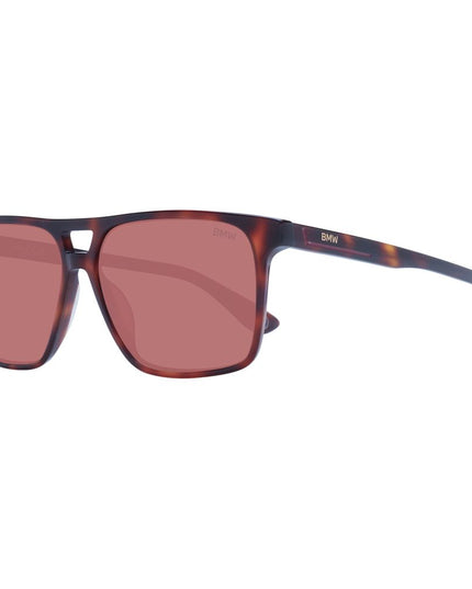 BMW Brown Acetate Sunglasses