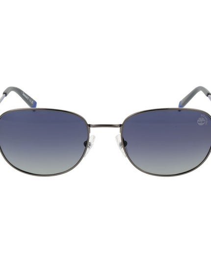 Timberland Gray Metal Sunglasses