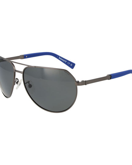 Timberland Gray Metal Sunglasses