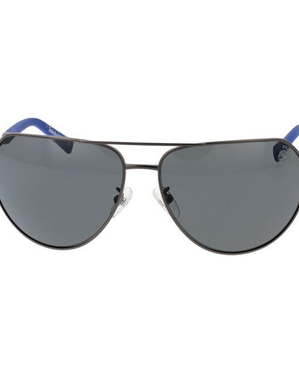 Timberland Gray Metal Sunglasses