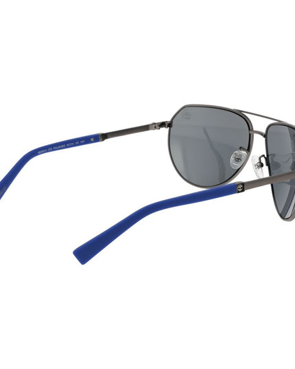 Timberland Gray Metal Sunglasses