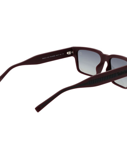 Timberland Burgundy Plastic Sunglasses
