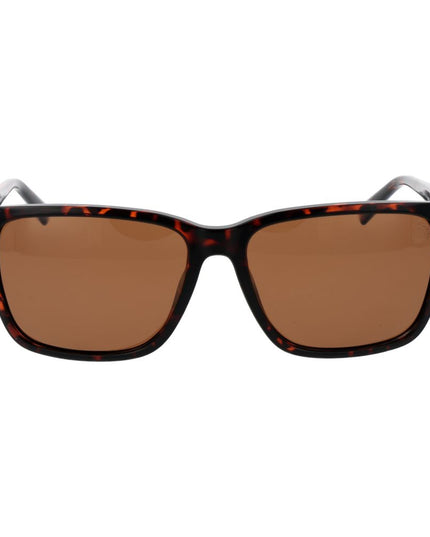 Timberland Brown Plastic Sunglasses