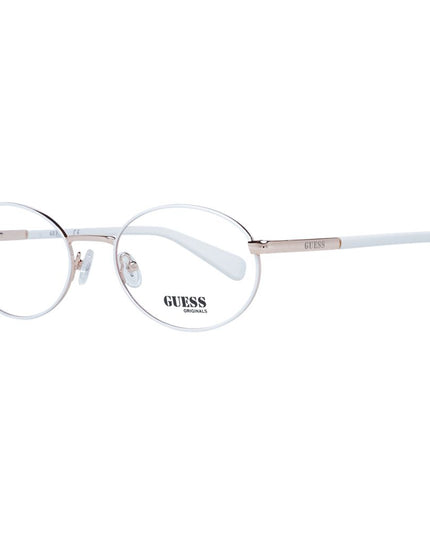 Guess White Metal Glasses (Frames)