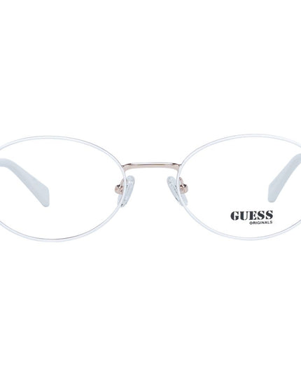 Guess White Metal Glasses (Frames)