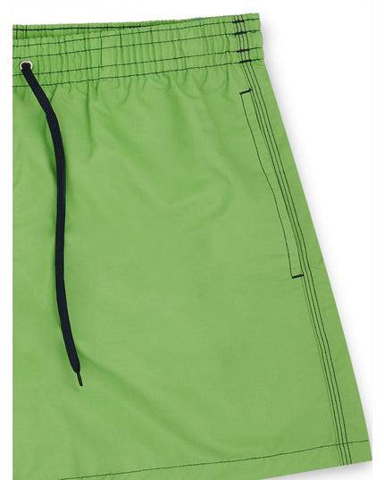 Malo Green Polyester Swim Shorts