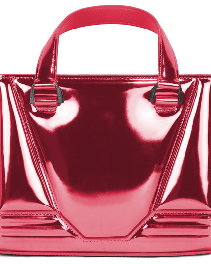 Ferrari Fuchsia Leather Handbag