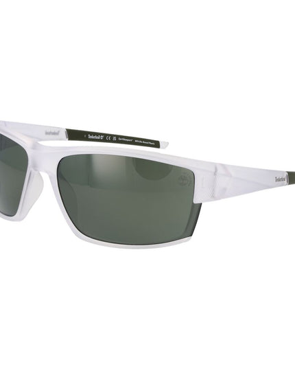 Timberland White Plastic Sunglasses