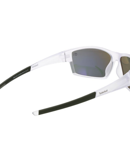 Timberland White Plastic Sunglasses