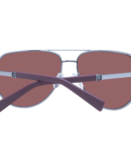 Timberland Gray Metal Sunglasses